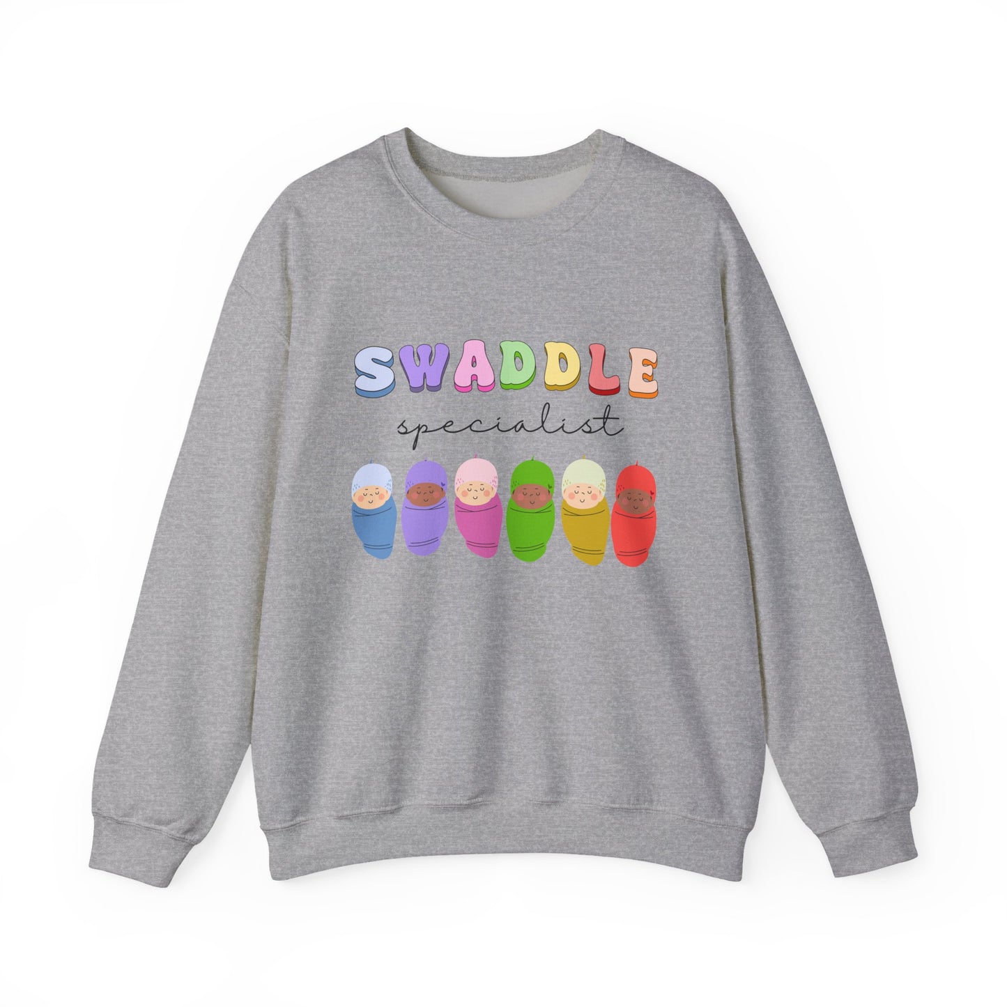 Swaddle Specialist  Unisex Heavy Blend™ Crewneck Sweatshirt