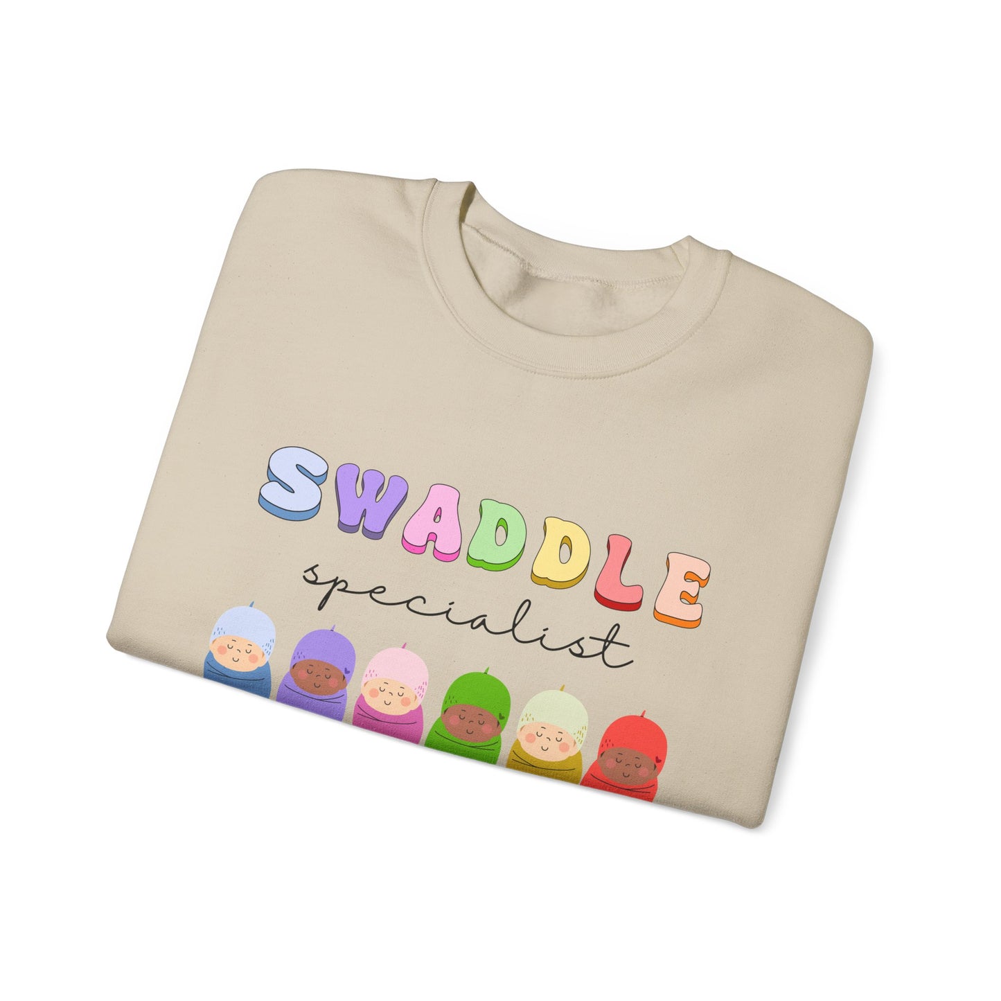 Swaddle Specialist  Unisex Heavy Blend™ Crewneck Sweatshirt